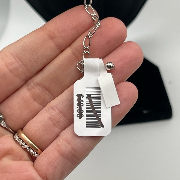 Free People Silvertone Magic Choker NWT - Picture 4 of 5